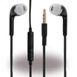 Fone de Ouvido com Fio 3.5mm com Microfone  In-Ear 1.2m Preto