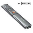 Baseus Orange Dot Wireless Presentation Laser Pointer - Gray (with battery)