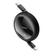 Baseus Free2Draw Mini USB-C - USB-C 100W 1m retractable cable - black