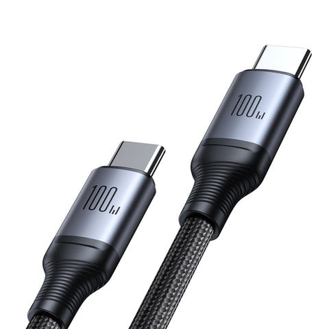 Joyroom Speedy Series S-A21 2-in-1 USB-C - USB-C / USB-C cable 100W 1.5m - black
