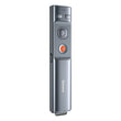 Baseus Orange Dot Wireless Presentation Laser Pointer - Gray (with battery)