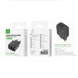 Cargador de pared doble USB UE 5 V/2,4 A sin cable - negro - MX0070 NE