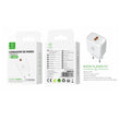 Cargador de pared USB ¨2nico UE QC18W sin cable - blanco - MX0074 BL