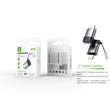 Adaptador USB/F a Lightning/M OTG - negro - MX0050