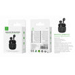 Auriculares TWS V5.4 JL6983D2 320 mAh/30mAh - Negro - MX0055