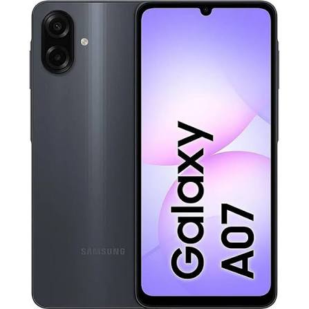 SAMSUNG A07 4+64 GB | Preto NOVO